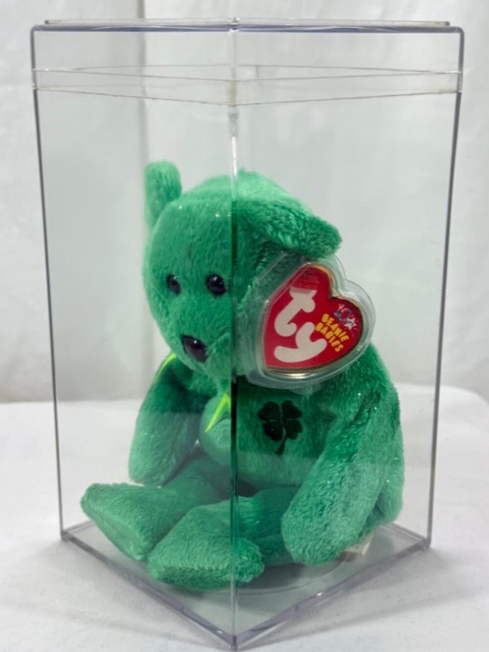 TY Beanie Baby - DUBLIN the Irish Bear (8.5 inch) - MWMTs Stuffed Animal Toy - Picture 3 of 5